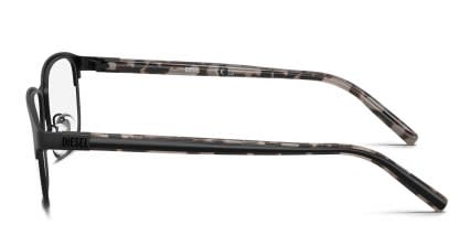 Diesel DL5014 Black glasses - Black - Side View