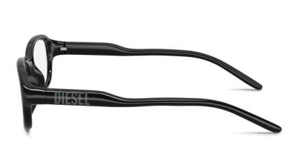 Diesel DL6015U Black glasses - Black - Side View