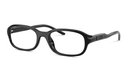 Diesel DL6015U Black glasses - Black - Angle View