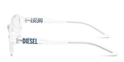 Diesel DL6015U Clear glasses - Clear - Side View