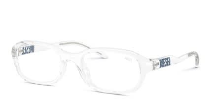 Diesel DL6015U Clear glasses - Clear - Angle View