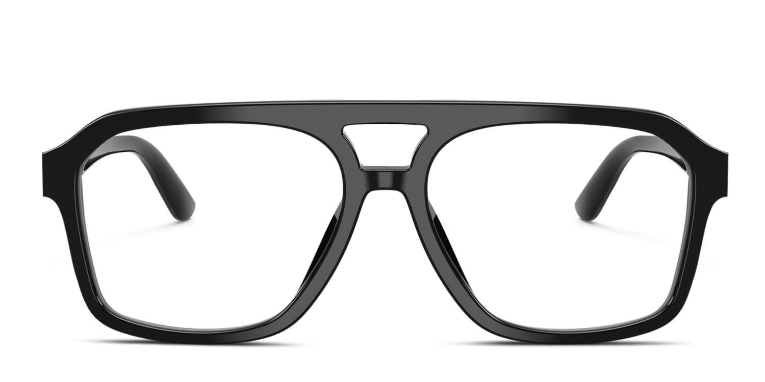 Dolce & Gabbana DG3452 Black glasses - Black - Frontal View