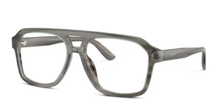 Dolce & Gabbana DG3452 Clear, Gray glasses - Clear / Gray - Angle View