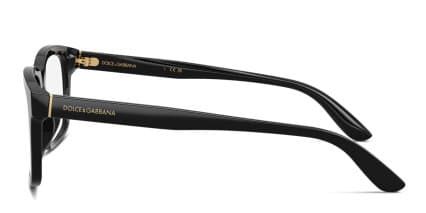Dolce & Gabbana DG3453 Black glasses - Black - Side View