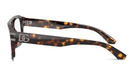 Dolce & Gabbana DG3457 Tortoise glasses - Tortoise - Side View