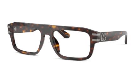Dolce & Gabbana DG3457 Tortoise glasses - Tortoise - Angle View