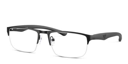 Emporio Armani EA1189 Black glasses - Black - Angle View