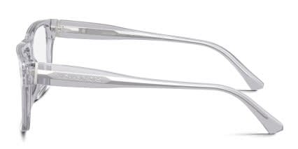 Michael Kors MK4210U Istria Gray, Clear glasses - Gray / Clear - Side View