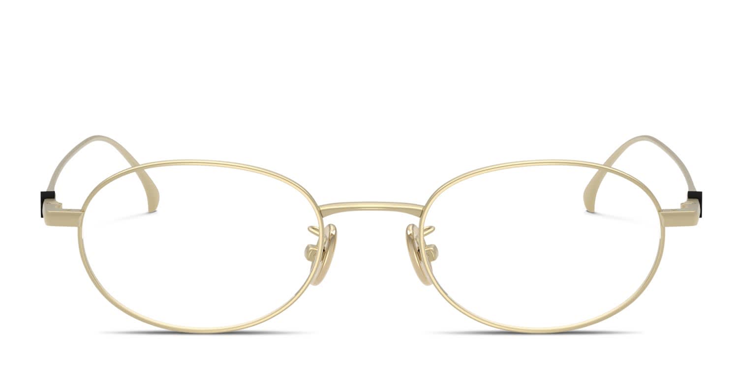 Moncler ME1018TD Gold glasses - Gold - Frontal View