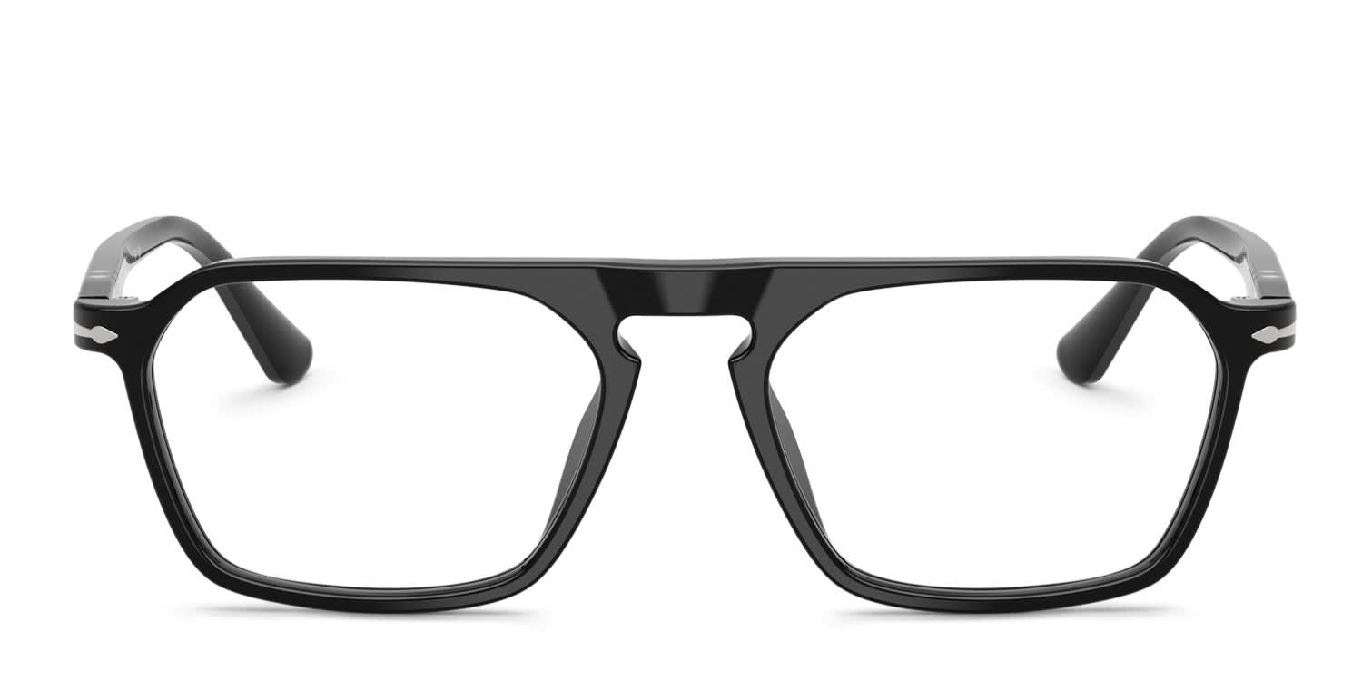 Persol PO3402V Black glasses - Black - Frontal View
