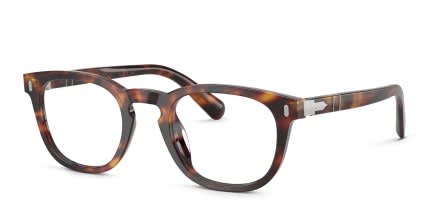 Persol PO3406V Gianni Tortoise glasses - Tortoise - Angle View