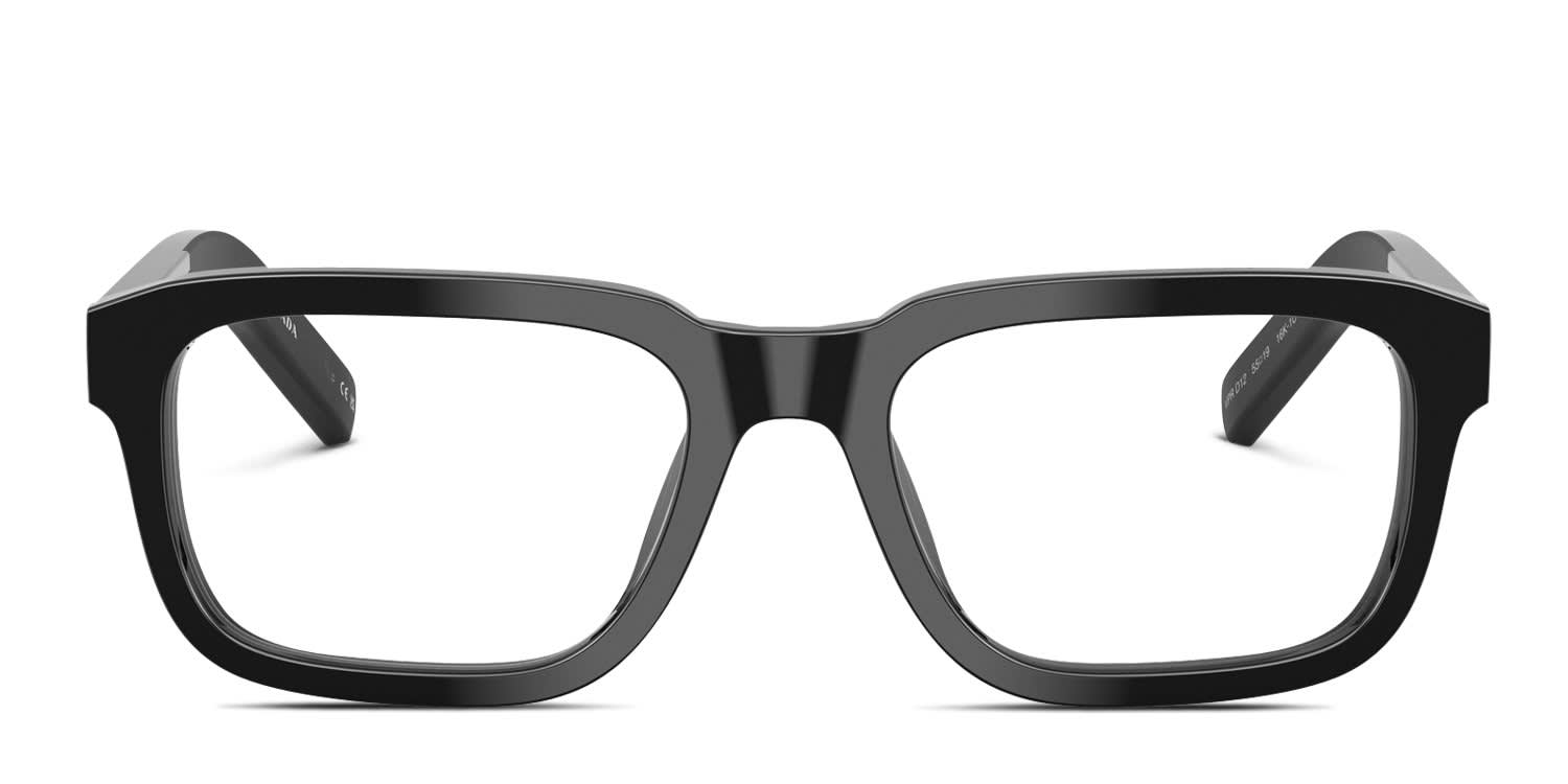 Prada PRD12V Black glasses - Black - Frontal View