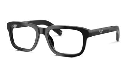 Prada PRD12V Black glasses - Black - Angle View