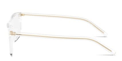 Prada PRD13V Clear glasses - Clear - Side View