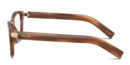 Prada PRD16V Brown glasses - Brown - Side View