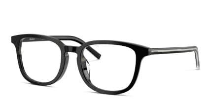 Prada PRD21VD Black, Brown glasses - Black / Brown - Angle View