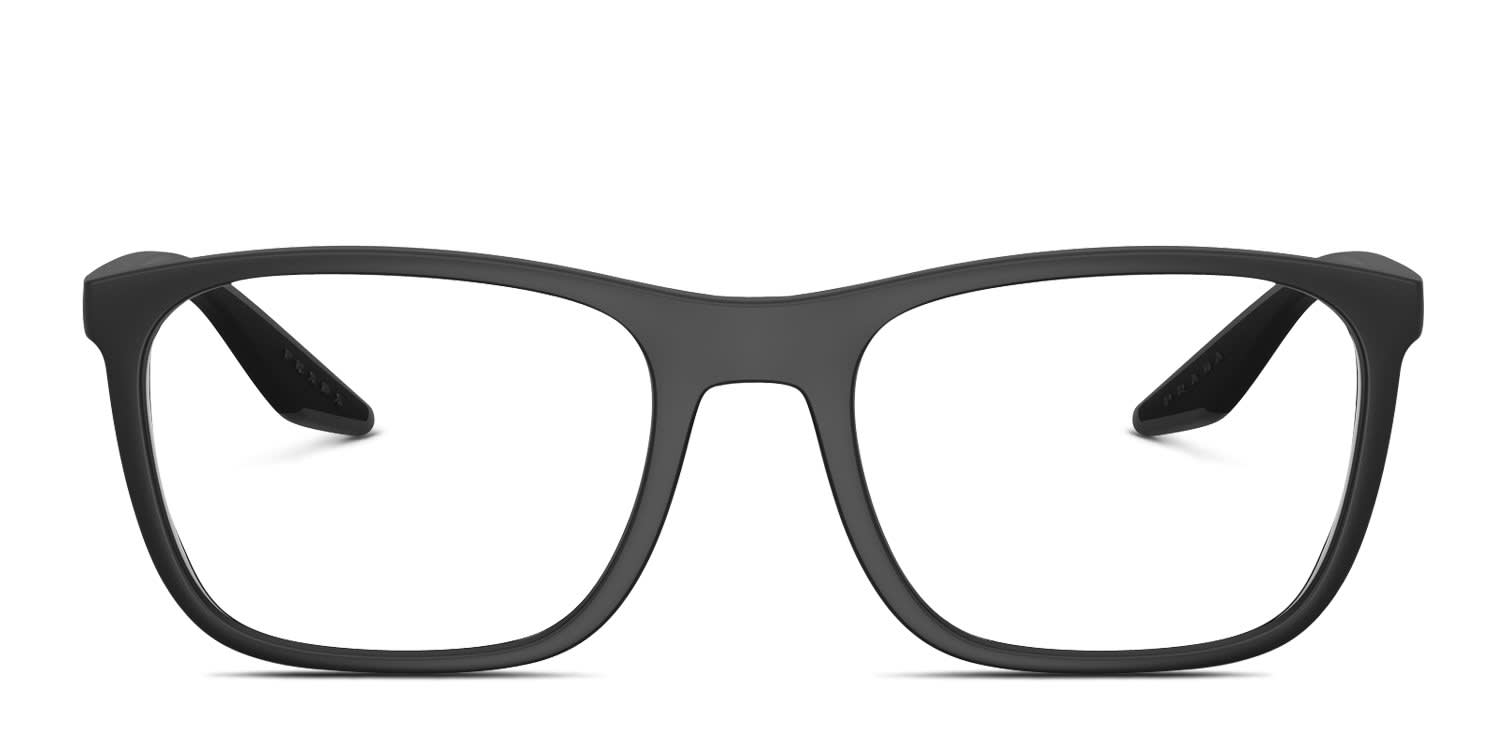 Prada Linea Rossa PS06TV Black glasses - Black - Frontal View