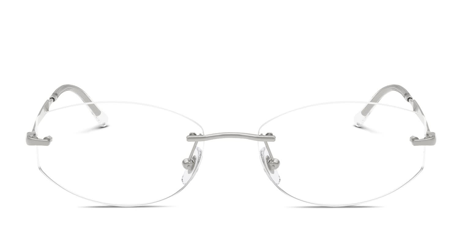 Ray-Ban RX3792V Silver glasses - Silver - Frontal View