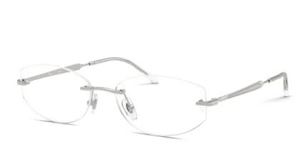 Ray-Ban RX3792V Silver glasses - Silver - Angle View