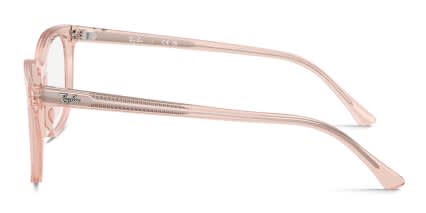 Ray-Ban RX5446 Pink glasses - Pink - Side View