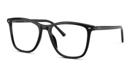 Ray-Ban RX5455 Black glasses - Black - Angle View