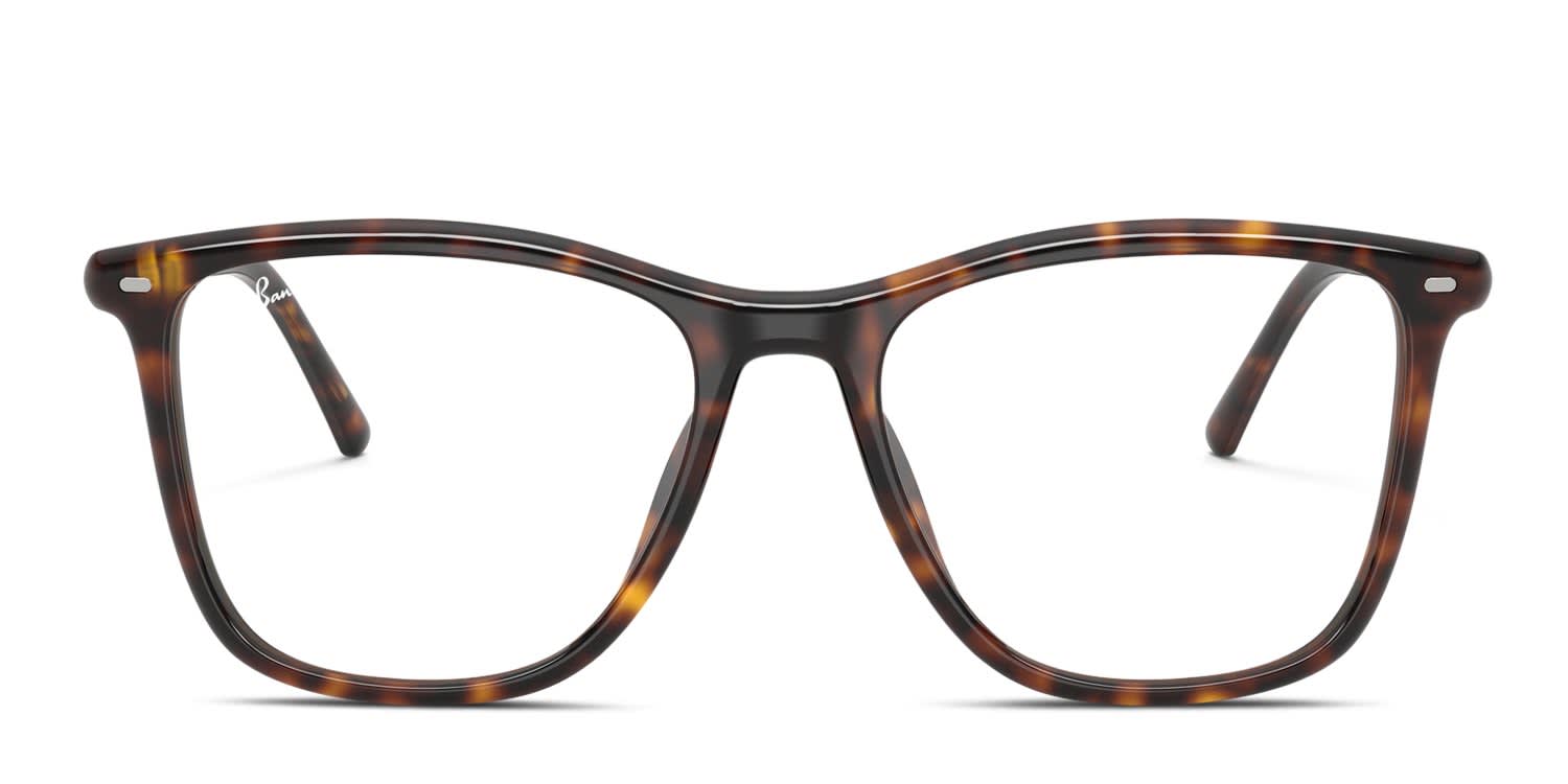 Ray-Ban RX5455 Tortoise glasses - Tortoise - Frontal View