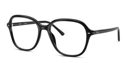 Ray-Ban RX5456 Black glasses - Black - Angle View
