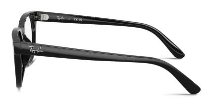 Ray-Ban RX5461D Black glasses - Black - Side View