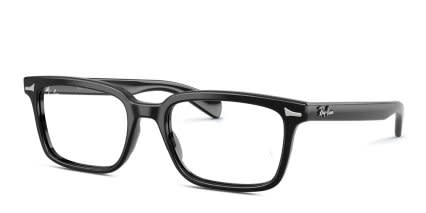 Ray-Ban RX5534 Brunel Black glasses - Black - Angle View