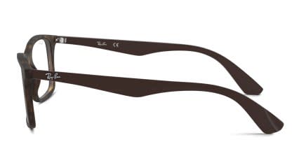 Ray-Ban RX7047 Tortoise glasses - Tortoise - Side View