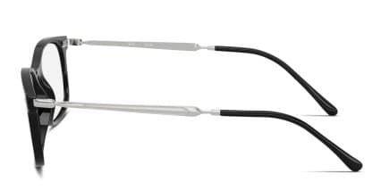 Ray-Ban RX7274 Black glasses - Black - Side View