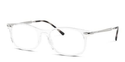 Ray-Ban RX7274 Clear glasses - Clear - Angle View