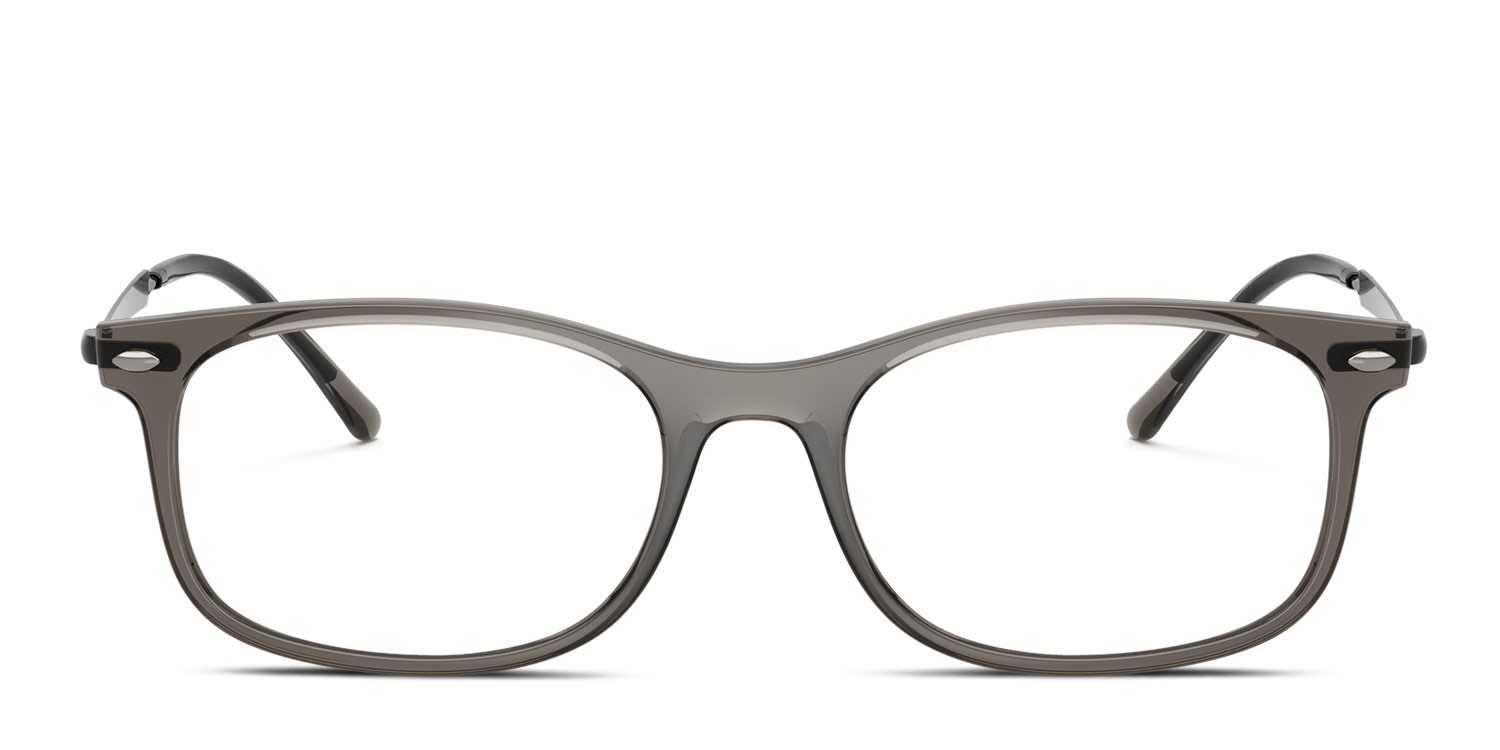 Ray-Ban RX7274 Gray glasses - Gray - Frontal View