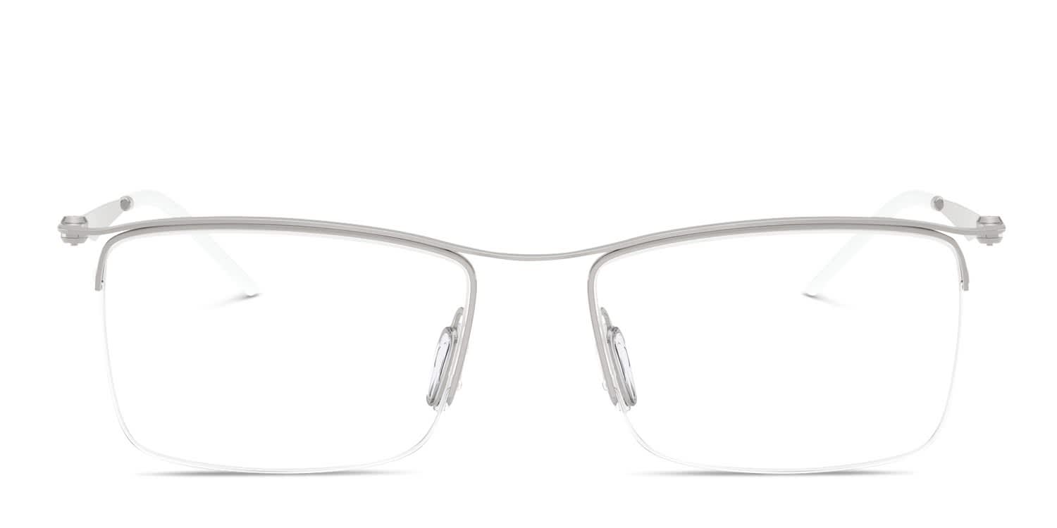 Ray-Ban RX7554 Silver glasses - Silver - Frontal View