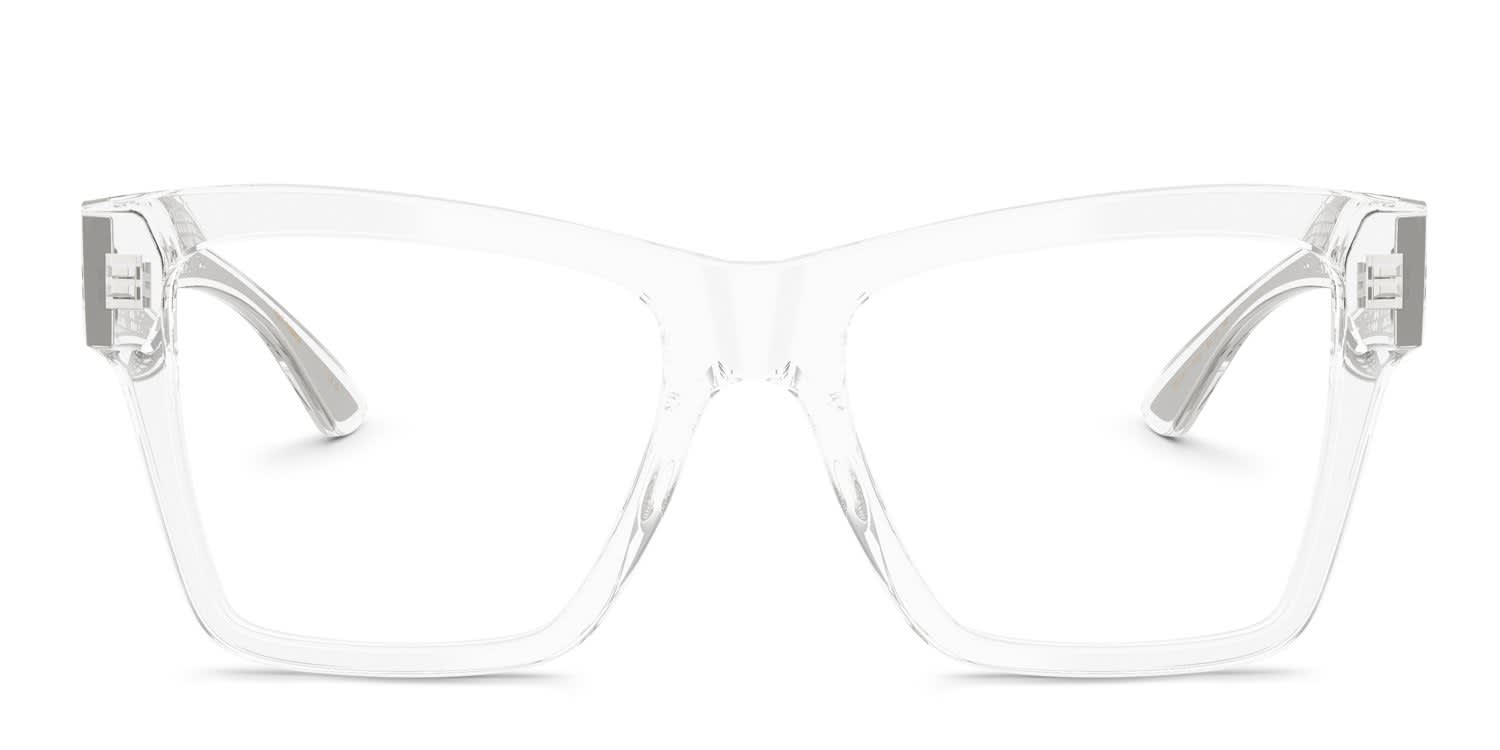 Dolce & Gabbana DG3411 Clear glasses - Clear - Frontal View