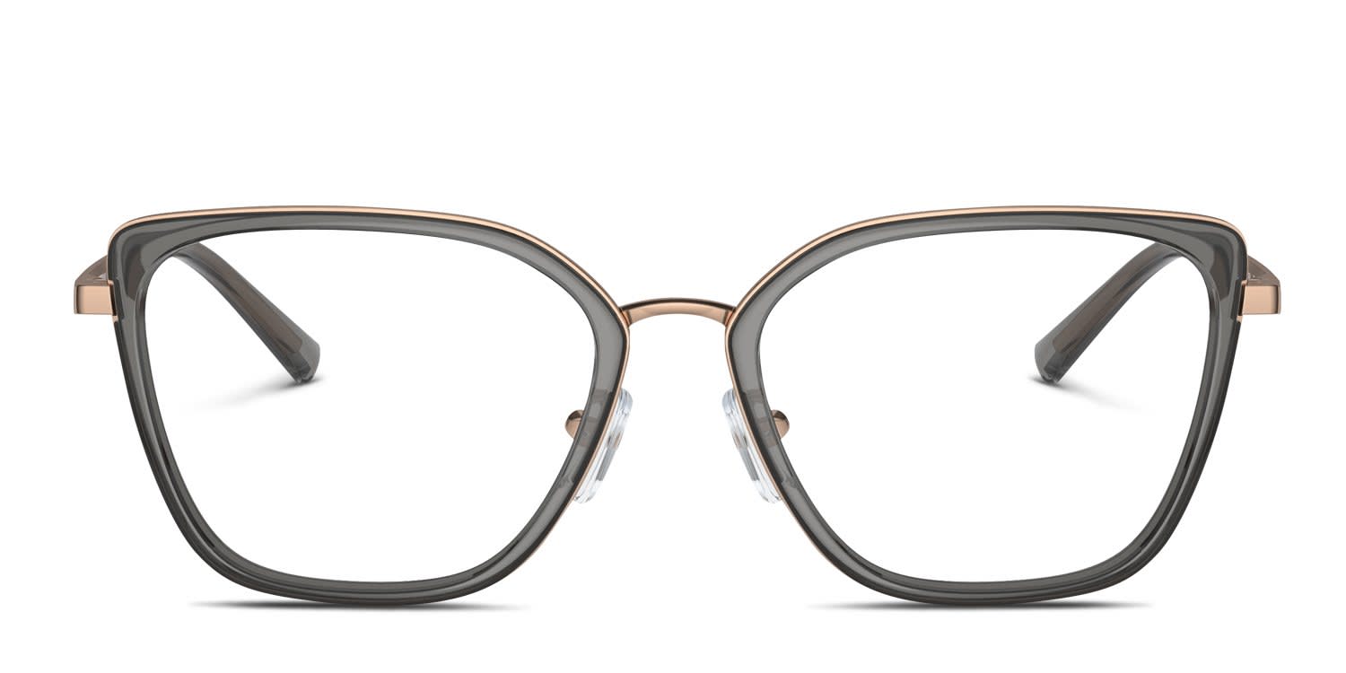 Emporio Armani EA1152 Pink, Gold glasses - Pink / Gold - Frontal View