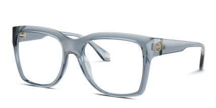 Michael Kors MK4144U Sarasota Blue, Clear glasses - Blue / Clear - Angle View