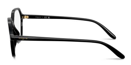 Vogue VO5622 Black glasses - Black - Side View