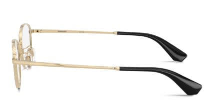 Burberry BE1403D Black glasses - Black - Side View
