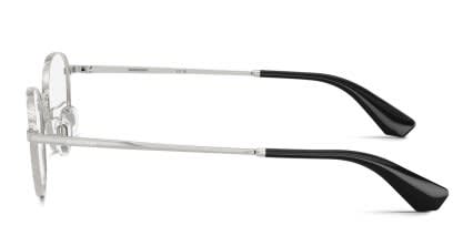 Burberry BE1403D Silver glasses - Silver - Side View