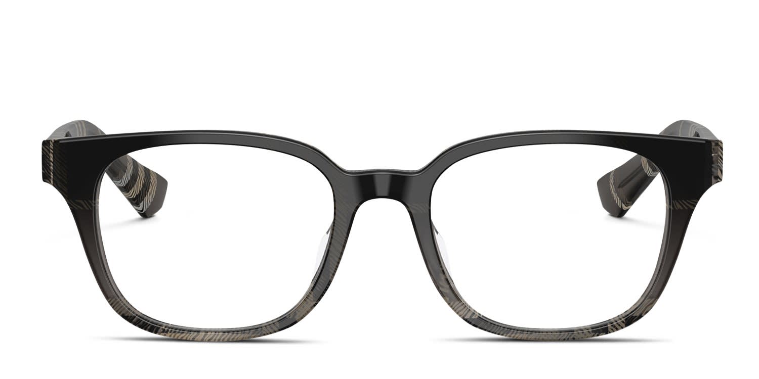 Burberry BE2462D Multicolor, Gray glasses - Multicolor / Gray - Frontal View