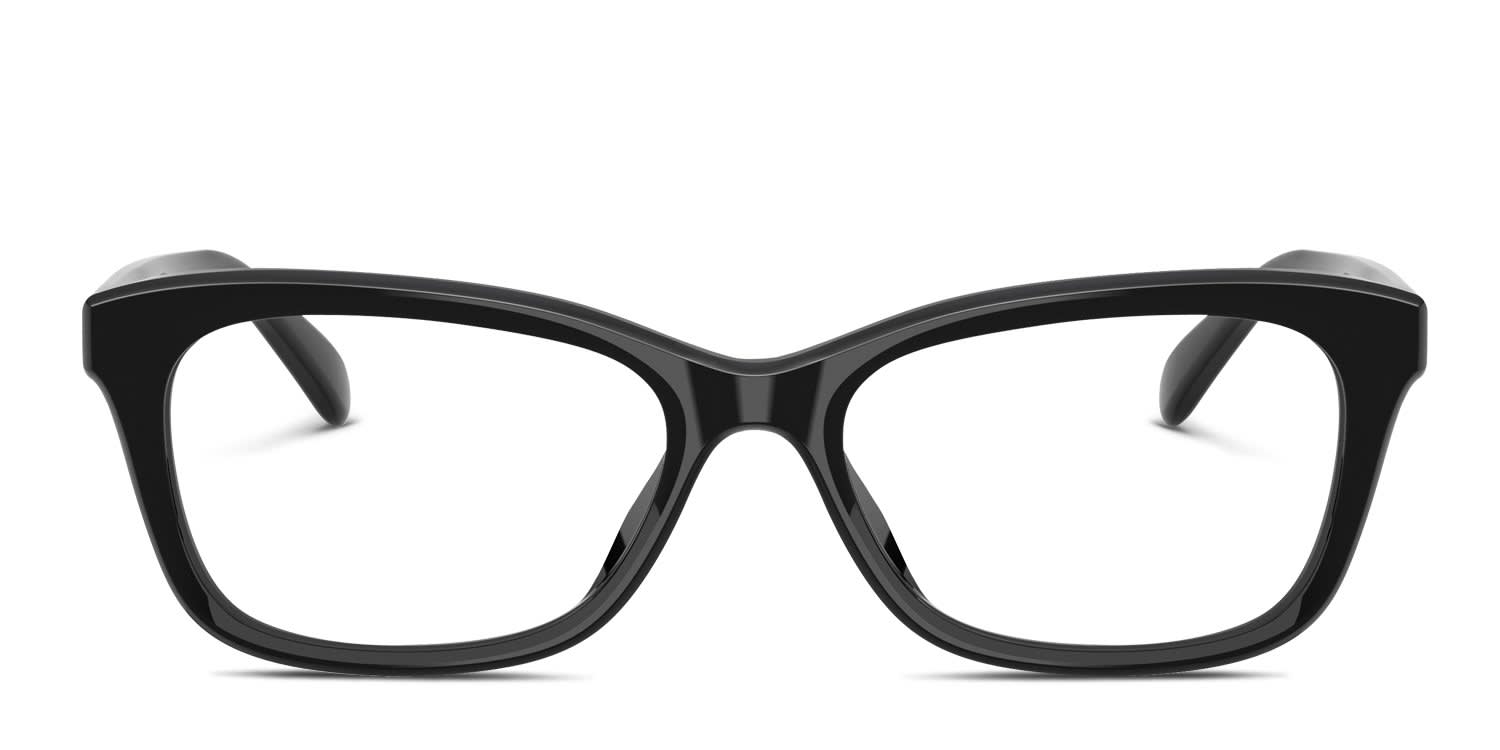 Coach HC6285U Black glasses - Black - Frontal View