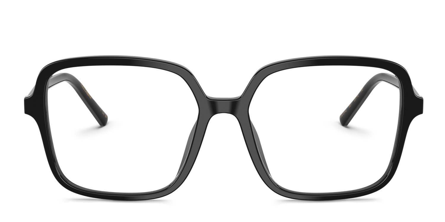 Dolce & Gabbana DG3442 Black glasses - Black - Frontal View