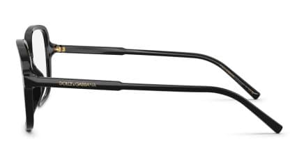 Dolce & Gabbana DG3442 Black glasses - Black - Side View