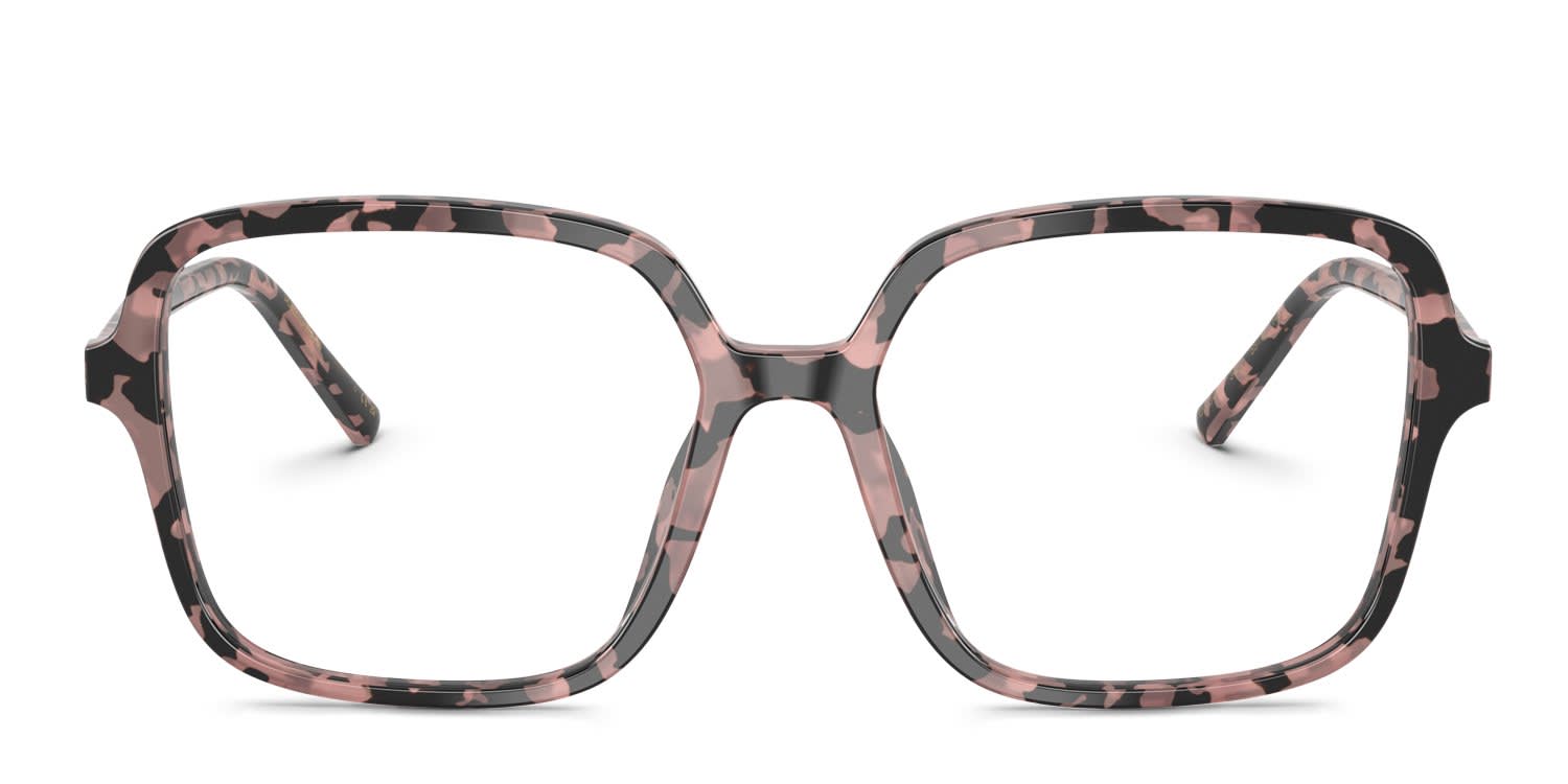 Dolce & Gabbana DG3442 Pink, Tortoise glasses - Pink / Tortoise - Frontal View