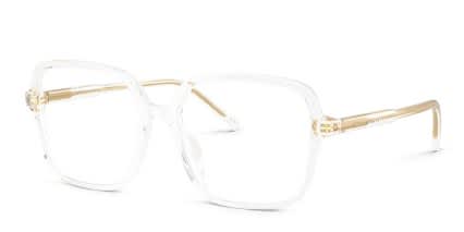 Dolce & Gabbana DG3442 Clear glasses - Clear - Angle View