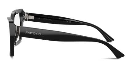 Jimmy Choo JC3053JU Black glasses - Black - Side View