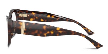 Jimmy Choo JC3063U Tortoise glasses - Tortoise - Side View