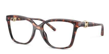 Michael Kors MK4180U Kobe Tortoise glasses - Tortoise - Angle View