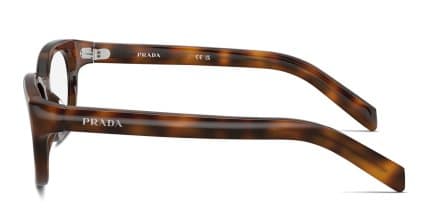 Prada PR D03VU Tortoise glasses - Tortoise - Side View